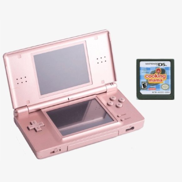 Nintendo Other - Metallic Rose Nintendo DS Lite With Game